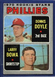 1970 Topps Baseball Cards      539     Rookie Stars-Denny Doyle RC-Larry Bowa RC